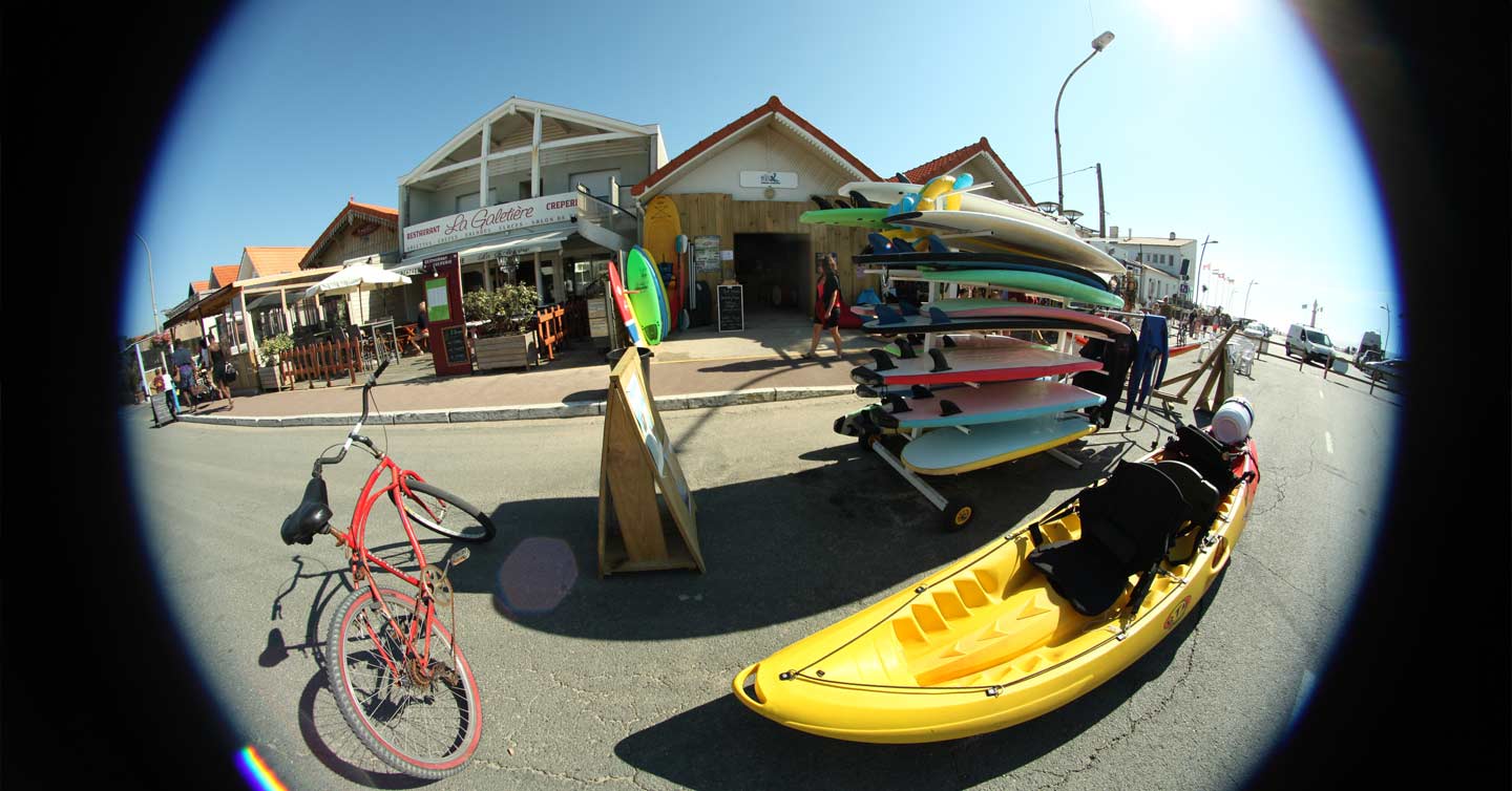 Surf shop à Montalivet