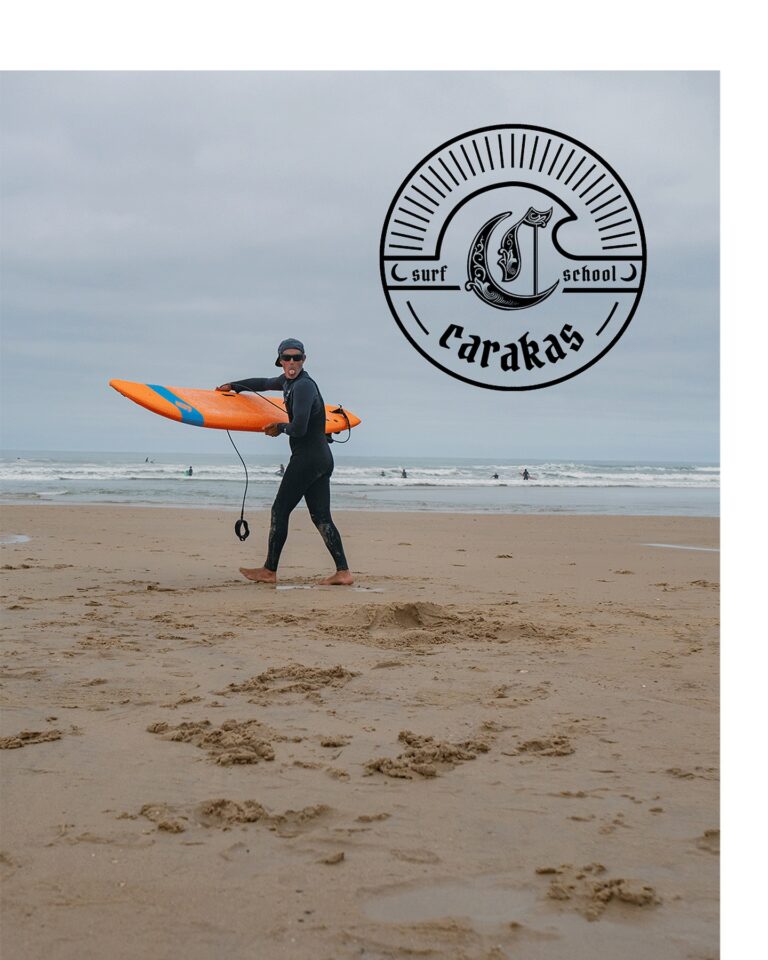 Instagram post from carakassurfschool_montalivet. This post is in position 1.