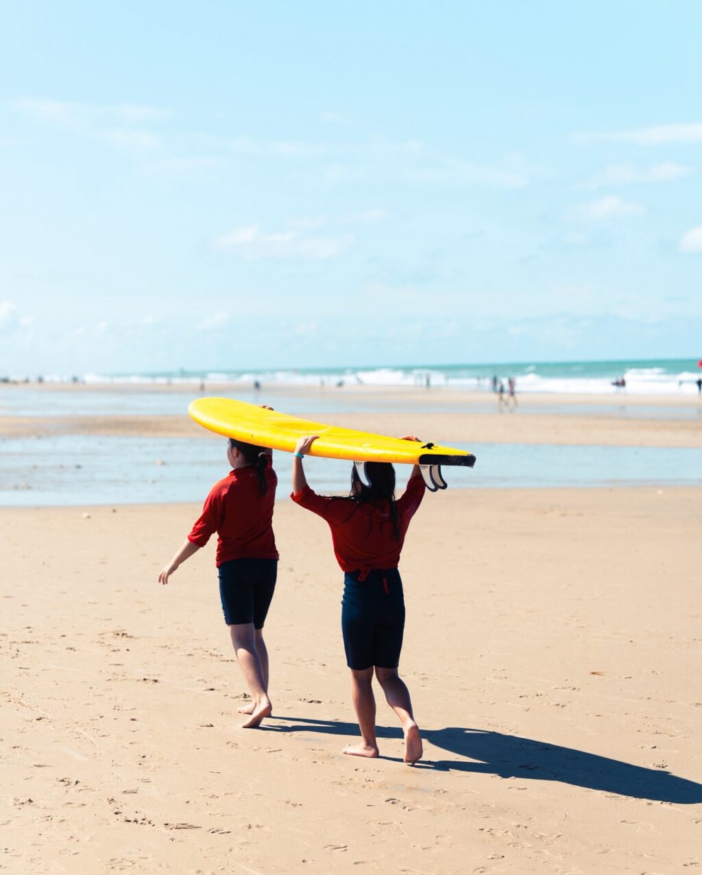 Instagram post from carakassurfschool_montalivet. This post is in position 0.