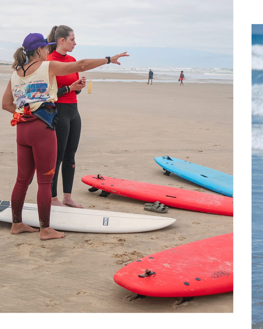 Instagram post from carakassurfschool_montalivet. This post is in position 4.