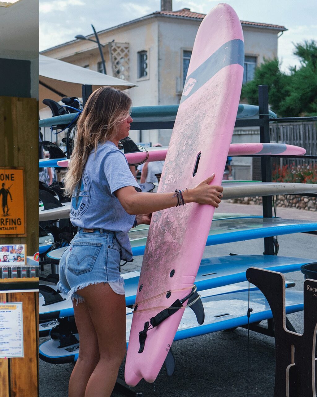 Instagram post from carakassurfschool_montalivet. This post is in position 1.