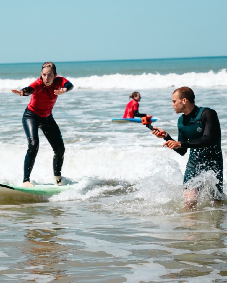 Instagram post from carakassurfschool_montalivet. This post is in position 10.