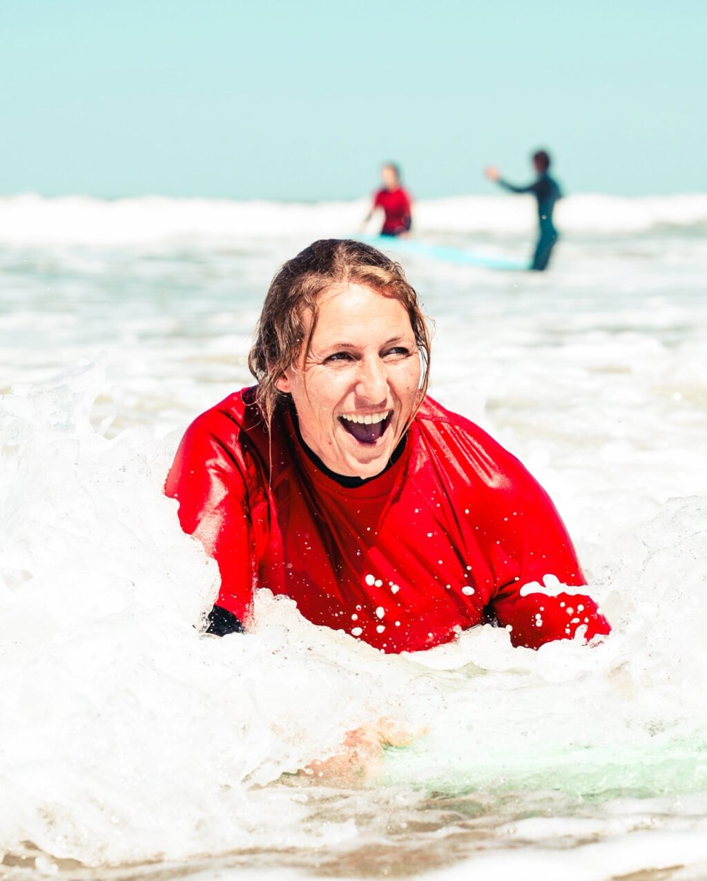 Instagram post from carakassurfschool_montalivet. This post is in position 0.