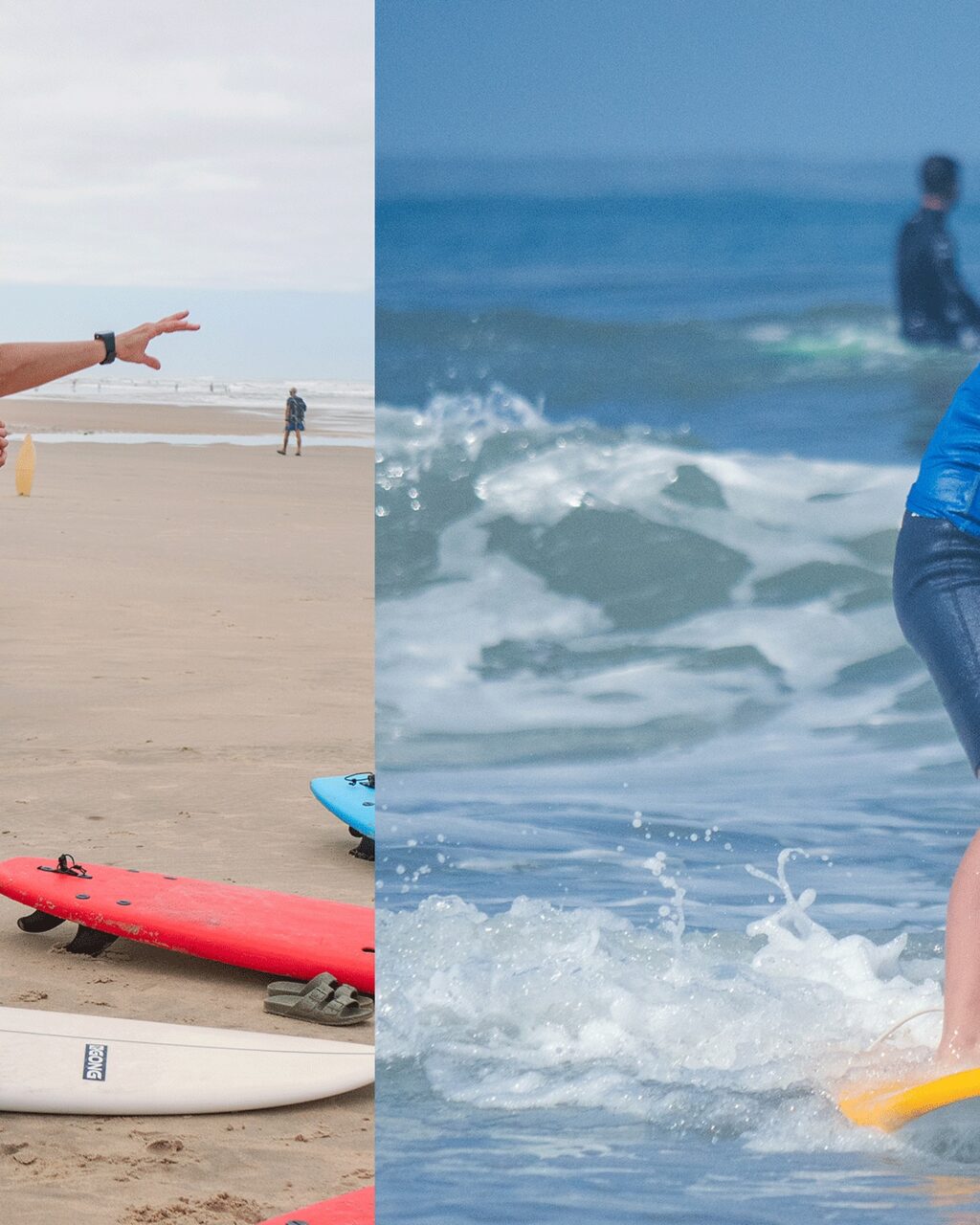 Instagram post from carakassurfschool_montalivet. This post is in position 4.