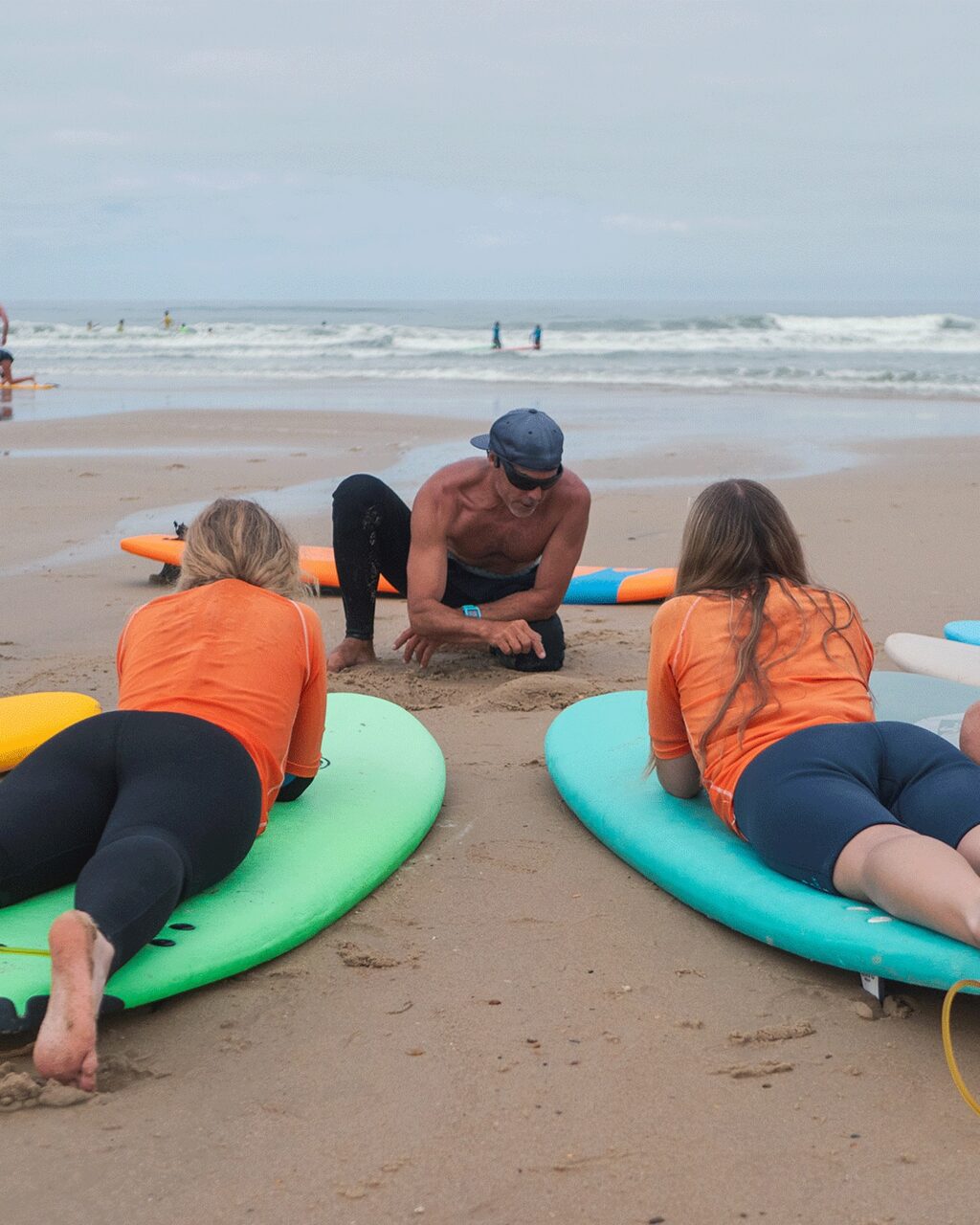 Instagram post from carakassurfschool_montalivet. This post is in position 0.