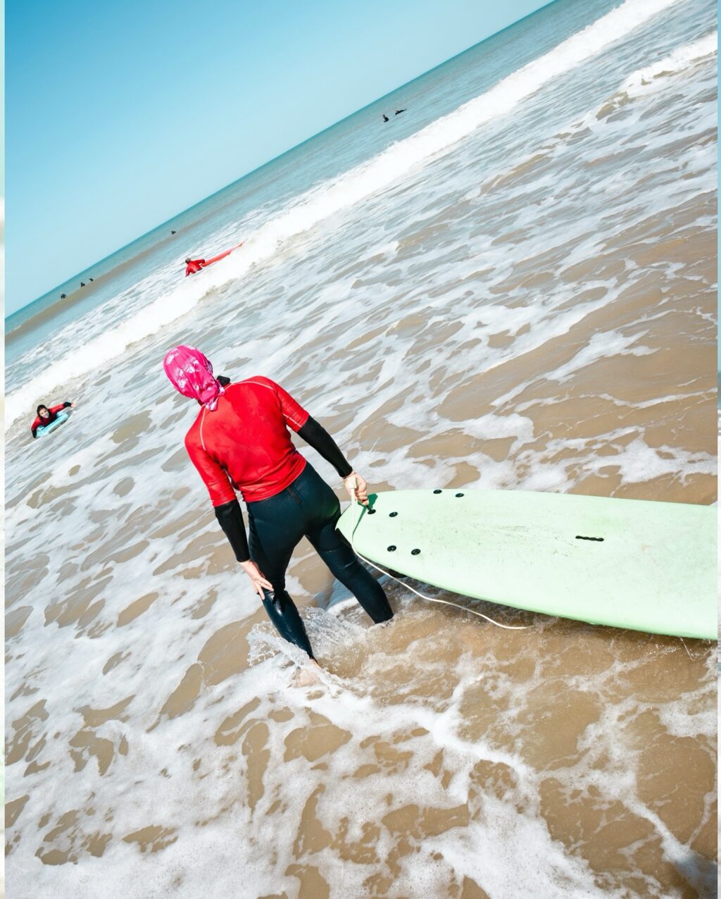 Instagram post from carakassurfschool_montalivet. This post is in position 1.